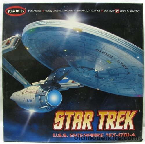 Polar Lights 1/350 Star Trek USS Enterprise NCC-1701-A, 00808 plastic model kit